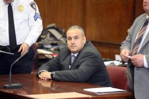 Dominick Dinapoli was convicted of five counts of perjury in June but a judge Wednesday overturned the conviction following botched Waterfront Commission probe